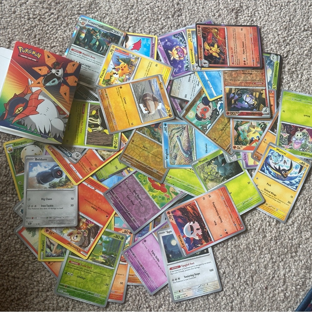 Pokemon Cards with Binder